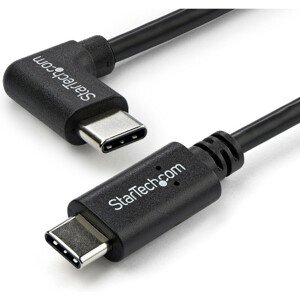 Startech kabel USB-C zahnutý konektor 1m