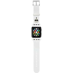 Karl Lagerfeld Karl Head řemínek pro Apple Watch 42/44/45mm bílý