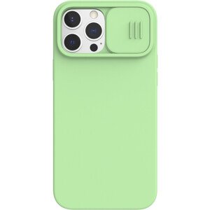 Nillkin CamShield Silky Magnetic silikonový kryt iPhone 13 Pro Max mentolově zelený
