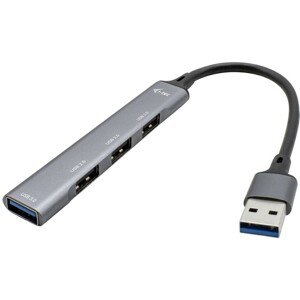 i-tec USB-A 3.0 Metal HUB 1x USB-A 3.0 + 3x USB 2.0