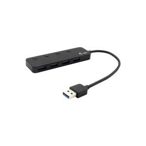 i-tec USB-A 3.0 Metal HUB 4x USB-A + microUSB