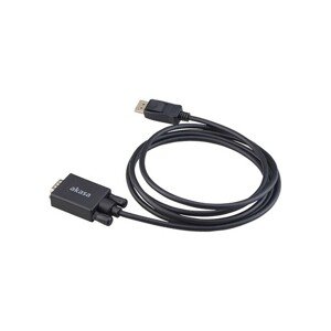 Akasa kabel k monitoru DisplayPort - VGA, 1920x1080p@60Hz, 2m, černá