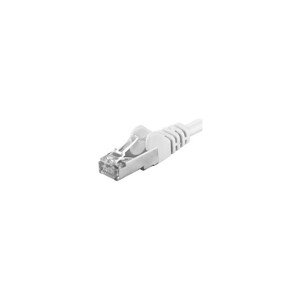 Premiumcord Patch kabel CAT 6a S-FTP RJ45-RJ45 AWG 26/7 7m bílý