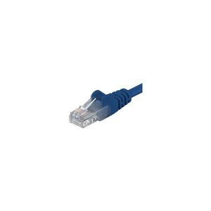 PremiumCord Patch kabel UTP RJ45-RJ45 CAT6 0,5m modrý