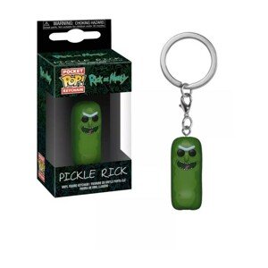 Funko POP! Keychain: R&M- Pickle Rick