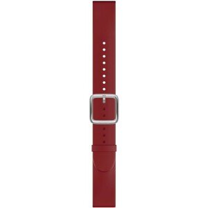 Withings fluorovaný silikonový řemínek Scanwatch (38mm) Steel HR (36mm) tmavě červený