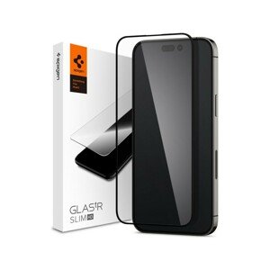 Spigen tR Slim HD 1P ochanné sklo iPhone 14 Pro černé