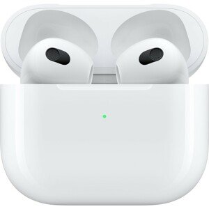 Apple AirPods bezdrátová sluchátka s Lightning nabíjecím pouzdrem (2021) bílá