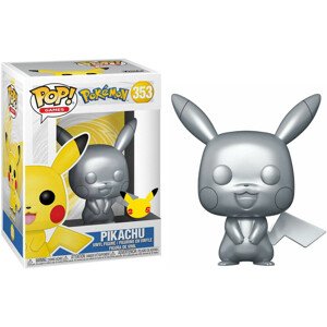 Funko POP! #353 Games: Pokémon - Pikachu (Silver Edition)