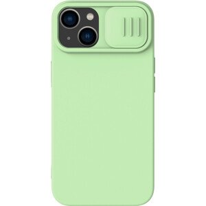 Nillkin CamShield Silky Silikonový Kryt iPhone 14 Plus zelený