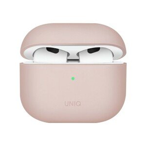 UNIQ Lino Hybrid Liquid silikonové pouzdro AirPods 2021 růžové