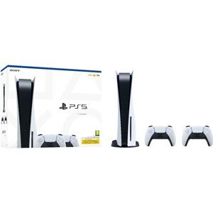 PlayStation 5 + DualSense Controller bílý