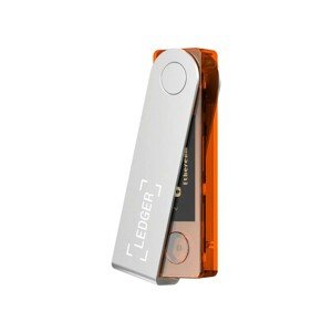 Ledger Nano X Krypto peněženka oranžová