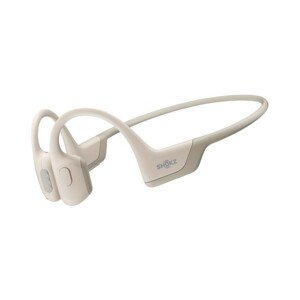 Shokz OpenRun PRO mini Bluetooth sluchátka před uši béžová