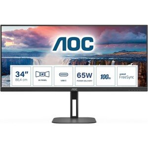 AOC U34V5C/BK monitor 34"