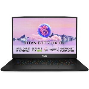 MSI Titan GT77HX 13VH-232CZ - notebook - černý