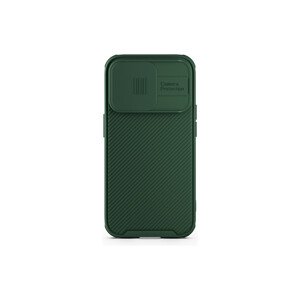 Spello odolný magnetický kryt s ochranou čoček fotoaparátu pro iPhone 15 Pro zelený