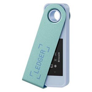 Ledger Nano S Plus Krypto peněženka pastelově zelená