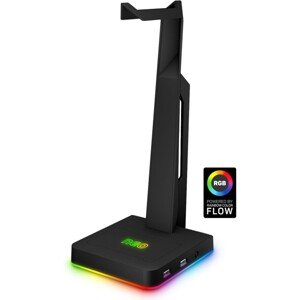 CONNECT IT NEO Stand-It RGB stojánek na sluchátka + USB hub černý