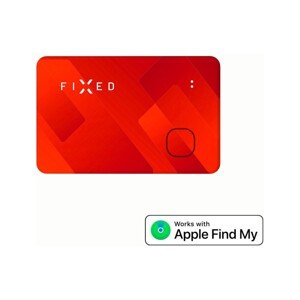 FIXED Tag Card smart lokátor s podporou Find My oranžový