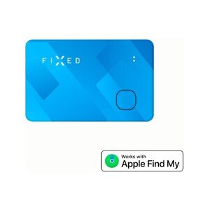 FIXED Tag Card smart lokátor s podporou Find My modrý