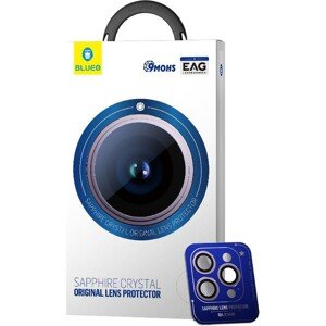 Blueo Safírové ochranné sklo na čočky fotoaparátu pro iPhone 14 Pro/14 Pro Max stříbrný