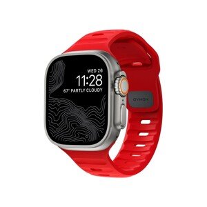 Nomad Sport Strap řemínek pro Apple Watch Ultra 49/45/44/42 mm/ Night Watch Red