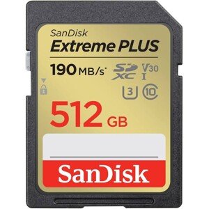 SanDisk SDXC karta 512GB Extreme PLUS