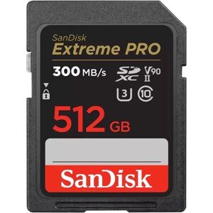 SanDisk SDXC karta 512GB Extreme PRO