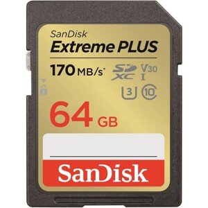 SanDisk SDXC karta 64GB Extreme PLUS