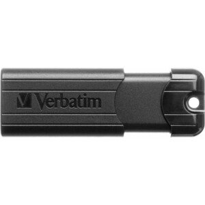 VERBATIM Flash Disk 64GB PinStripe USB 3.0, černý
