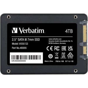 VERBATIM SSD Vi550 S3 4TB SATA III, 2.5”