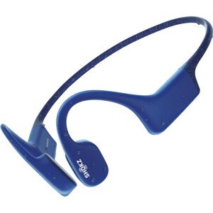 Shokz OpenSwim MP3 sluchátka přes uši, 4 GB, modrá