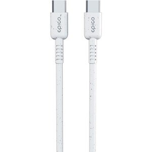 Epico Resolve USB-C na USB-C kabel, 1,2 m, bílý