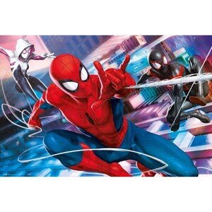 Plakát Spider-Man, Miles Morales and Gwen (182)