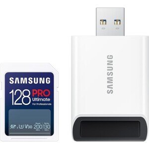 Samsung SDXC 128GB PRO ULTIMATE + USB adaptér