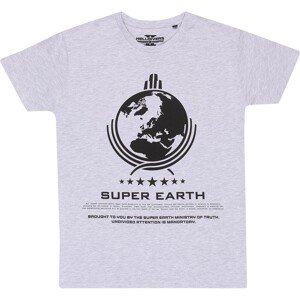 Tričko Helldivers 2 - Super Earth S