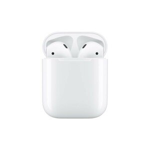 Apple AirPods bezdrátová sluchátka (2019) bílá