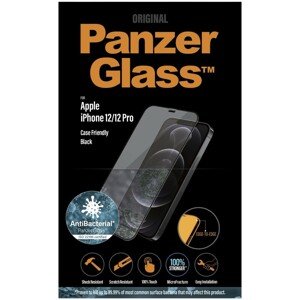 PanzerGlass Edge-to-Edge AntiBacterial Apple iPhone 12/12 Pro černé