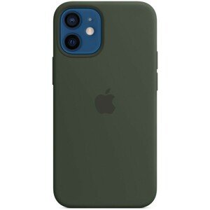 Apple silikonový kryt s MagSafe na iPhone 12 mini kypersky zelený