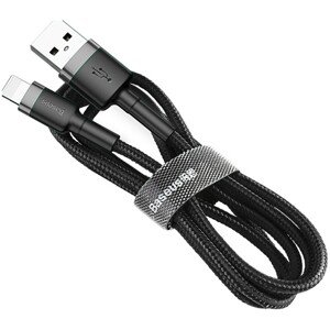 Baseus Cafule kabel USB/Lightning 2.4A 0.5m šedý/černý