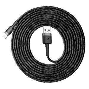 Baseus Cafule kabel USB/Lightning 2A 3m šedý/černý