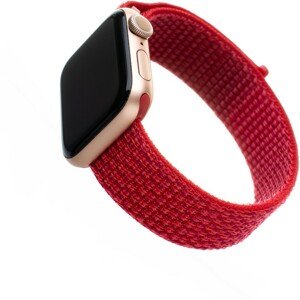 FIXED Nylon Strap nylonový pásek pro Apple Watch 38/40/41mm červený