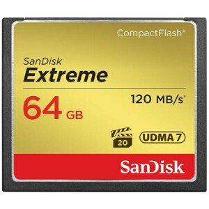 SanDisk Compact Flash Extreme UDMA7 paměťová karta 64GB
