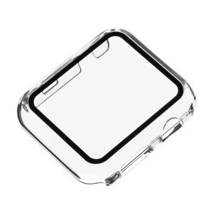 FIXED Pure ochranné pouzdro s temperovaným sklem Apple Watch 44mm čiré
