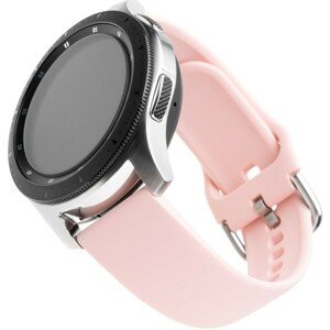 FIXED Silicone Strap s šířkou 22mm smartwatch růžový