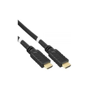 PremiumCord HDMI High Speed / Ethernet 4K@60Hz kabel se zesilovačem 10m