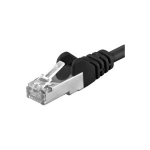 PremiumCord Patch kabel UTP RJ45-RJ45 level 5e černý 2m