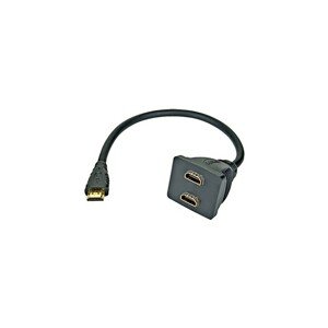 PremiumCord adaptér HDMI rozdvojka M - 2x F konektory