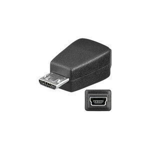 PremiumCord USB redukce Mini 5 Pin/F - Micro USB/M